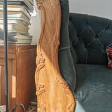 Napoleon III brushed oak daybed