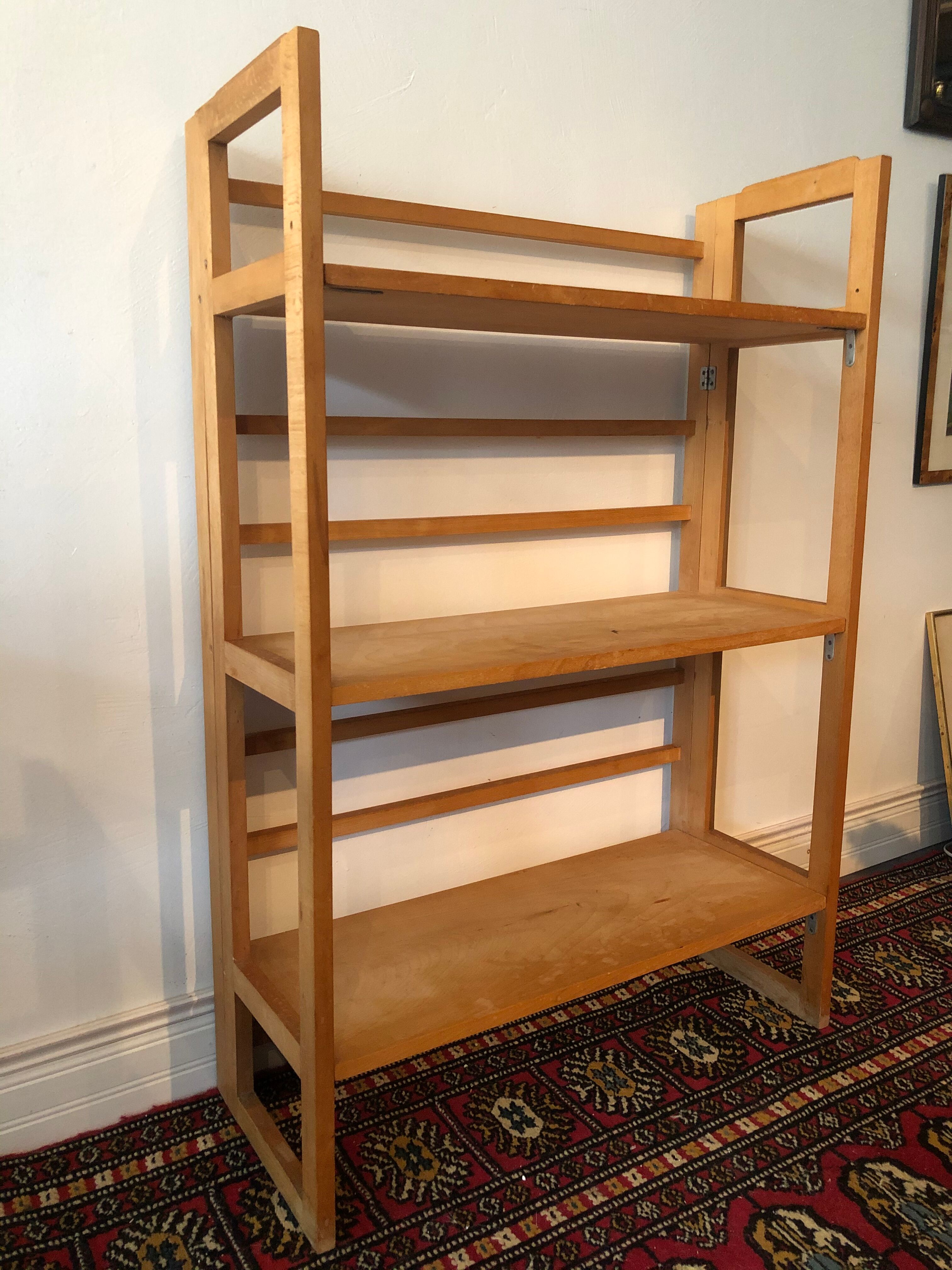 Vintage bookseller's shelf