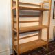 Vintage bookseller's shelf