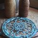 Vintage cast iron triflies