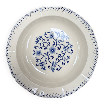 Large deep dish ironstone Boch Frères