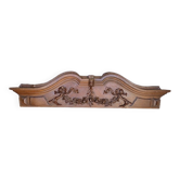 Fronton boiserie bois sculpté style Louis XVI ep XIXem