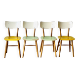 Chaises de bistro de Ton, lot de 4