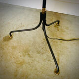 Floor lamp in wrought iron and bronze 50