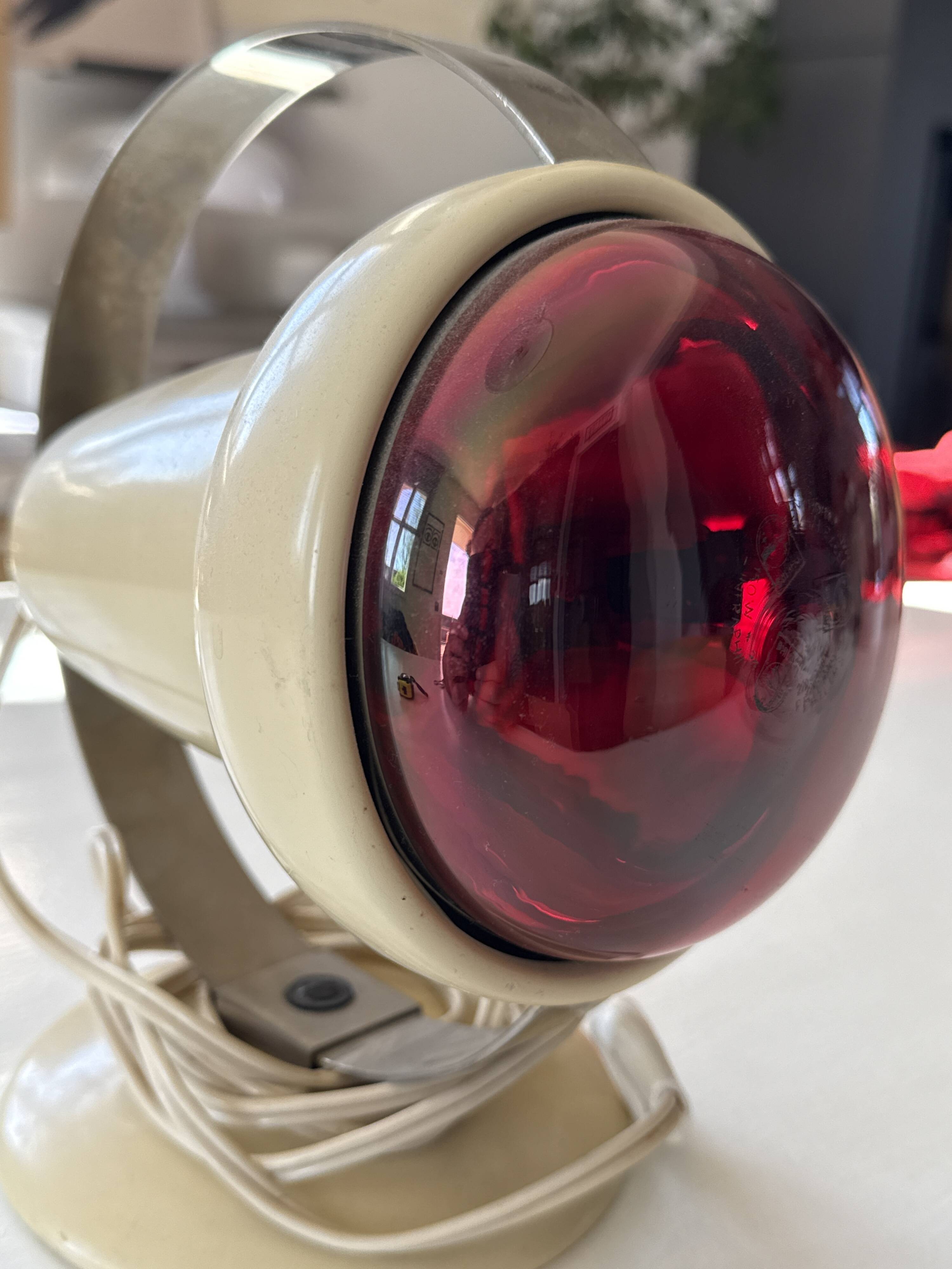 Philips infrared lamp Design Charlotte Perriand