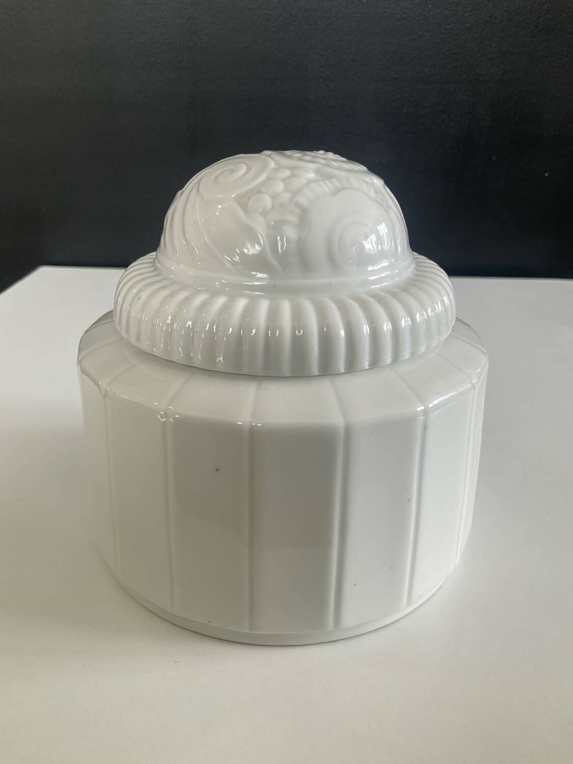 Vintage Limoges porcelain bonbonnière