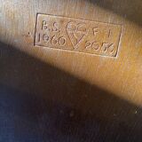 Rare set of 4 Ercol Quaker dining chairs / armchairs - English design 1960.