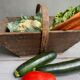 Former gardener's basket