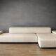 Moroso Lawland Sofa by Patricia Urquiola- cuir vaniglia- Original