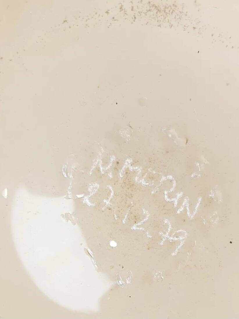 Vase signed Nicolas Morin.