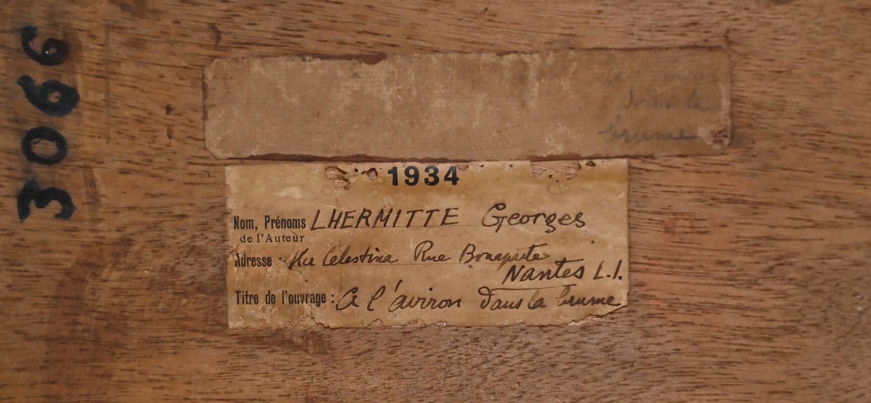 Painting “In the Mist”, by G. Lhermitte – 1930