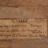 Painting “In the Mist”, by G. Lhermitte – 1930