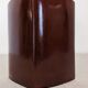 Set of 3 coloured earthenware vases Les Jardins d'Ulysse, France circa 1990