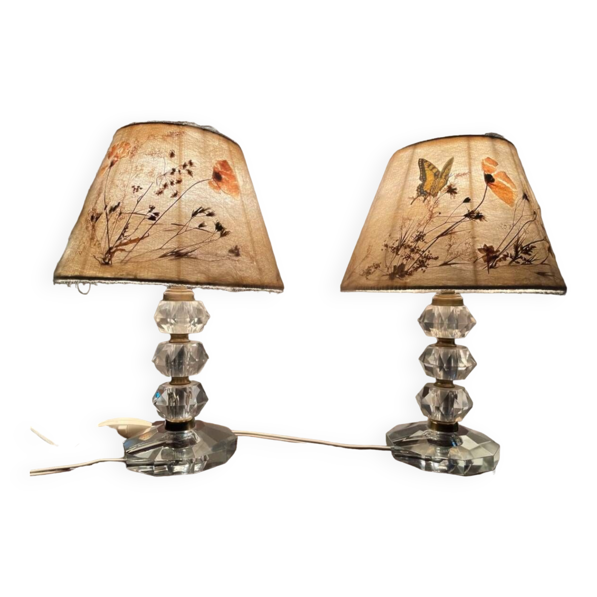 Pair of Art Deco lamps