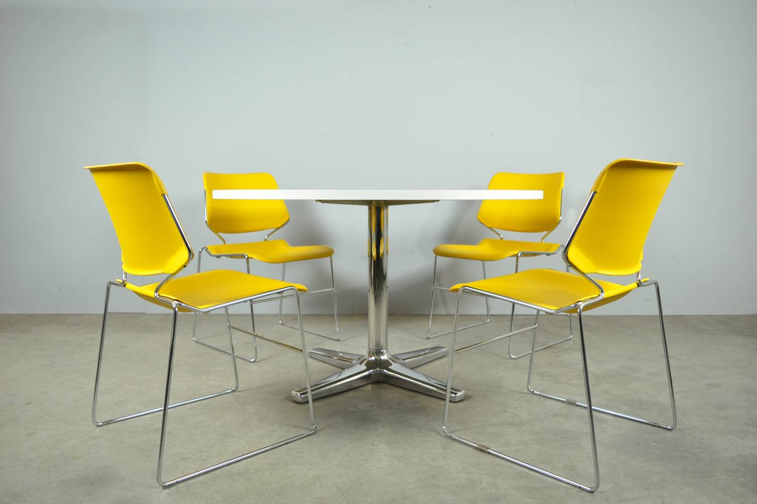 Chaises de salle à manger Matrix Krueger conçues par Thomas Tolleson, années 1970, États-Unis