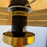 Large Richard Essig lamp from the 1970s.
