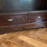 Solid wood library