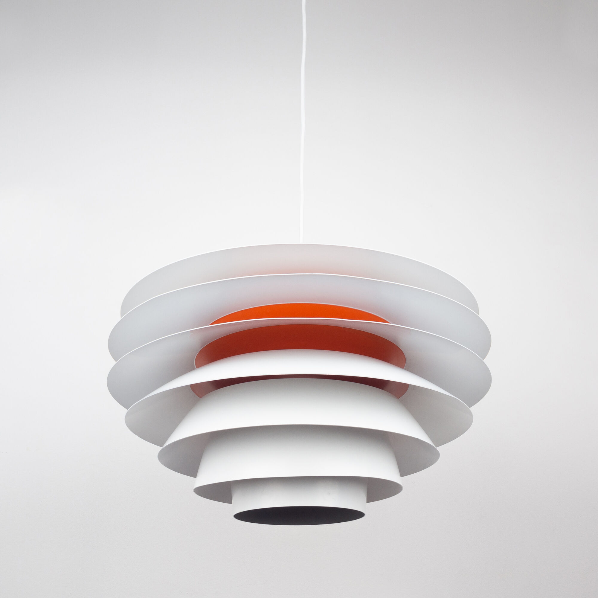 Danish vintage pendant lamp Verona by Svend Middelboe, Nordisk Solar, Denmark, 1962