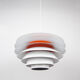 Danish vintage pendant lamp Verona by Svend Middelboe, Nordisk Solar, Denmark, 1962