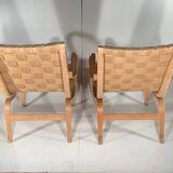 2 Eva model armchair by Bruno Mathsson for Dux (1974)