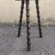 Turned wooden tripod stool 1960