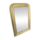 Louis-Philippe gold mirror with beaded moulding 62x92cm