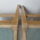 2 chaises de ferme en bois vintage