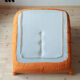 Togo orange microfibre armchair model designed by Michel Ducaroy 1973