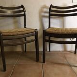 2 chairs design niels otto by J.L mollers year 60