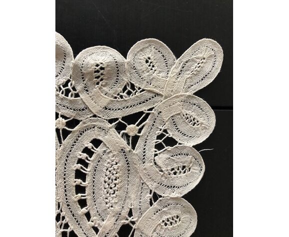 old brussels lace placemat (Aalst) 24x15