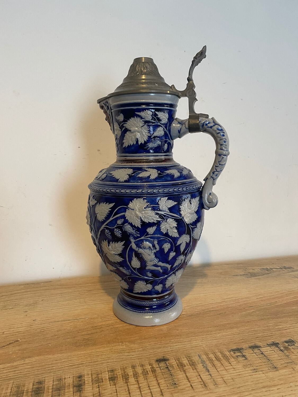 Westerwald stoneware jug — Reinhold Hanke Manufacture
