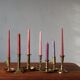 Brass candlesticks, 1960