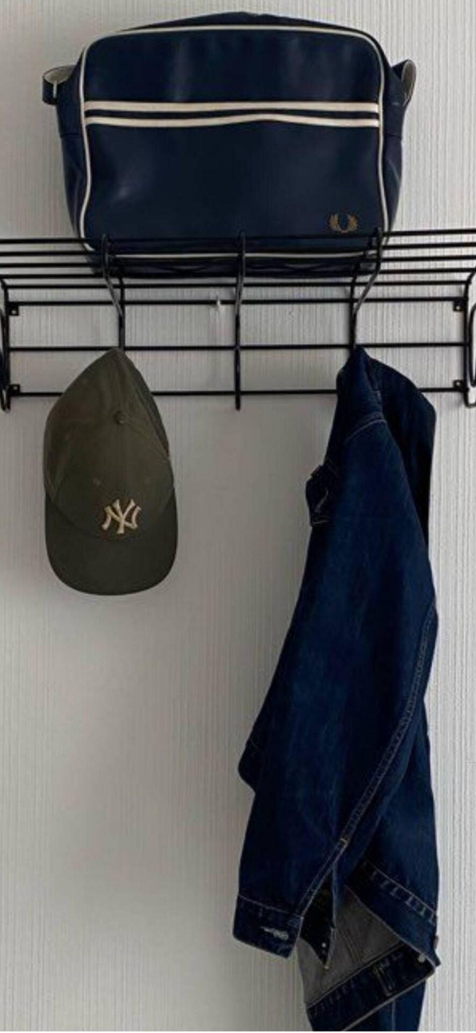 IKEA FRÄN Black coat rack by Louise Hederstrom