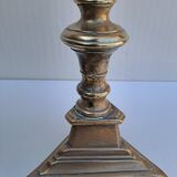 Pair of bronze torches 17th