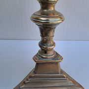 Pair of bronze torches 17th