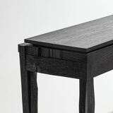 Console en bois noir