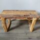 Coffee table in reclaimed wood