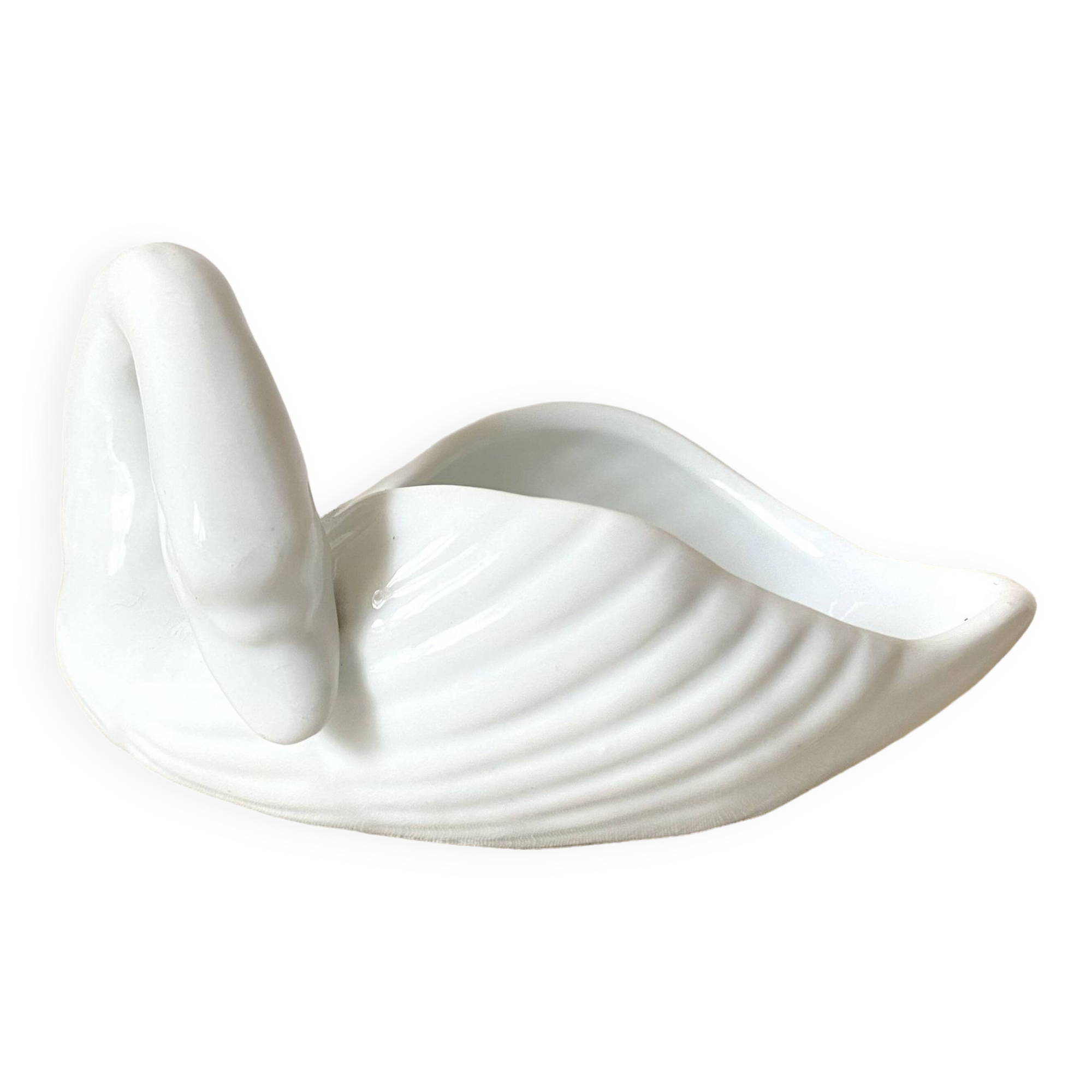 Vintage swan empty pocket