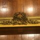 Gilded wooden valance front-end 19th century in the Louis XVI style