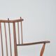 Mid-Century Scandinavian armchair with bars, 1950s