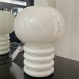 Opaline Limburg lamp from the 70s