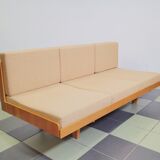 Canapé pliant Jitona design Tchécoslovaquie 1970s