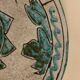 Art Deco ceramic dish, J. Massier, Vallauris