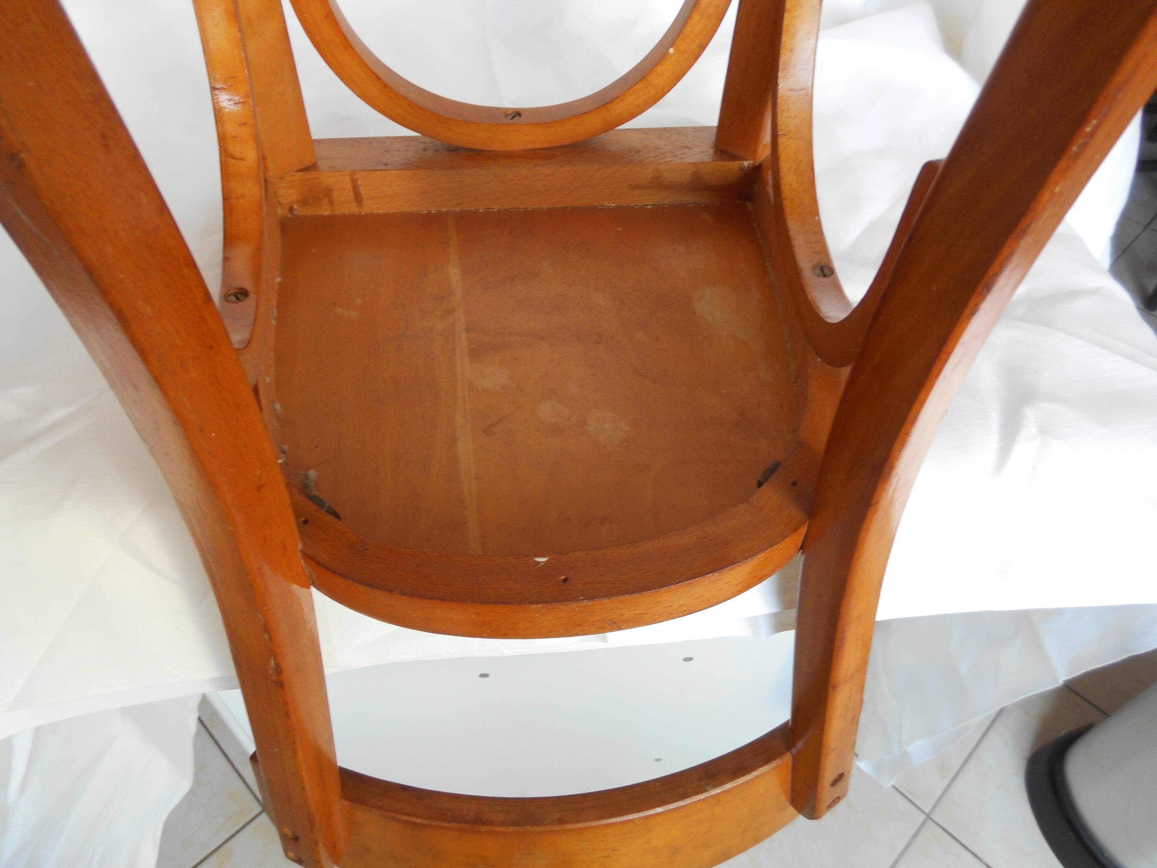 Chaise enfant Baumann signée