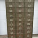 Meuble  armoire métallique à clapet militaire