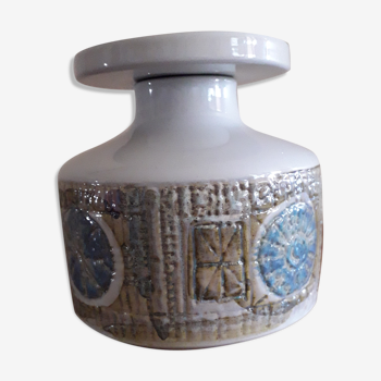 Ceramic box/pot, design Kai Christensen for Royal Copenhagen, Denmark, circa 1960