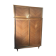 Armoire portes coulilssantes vintage des années 50 circa 1950 1960 style prouvé perriand moderniste