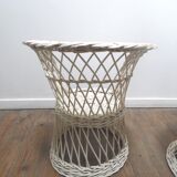 Rattan chair and table