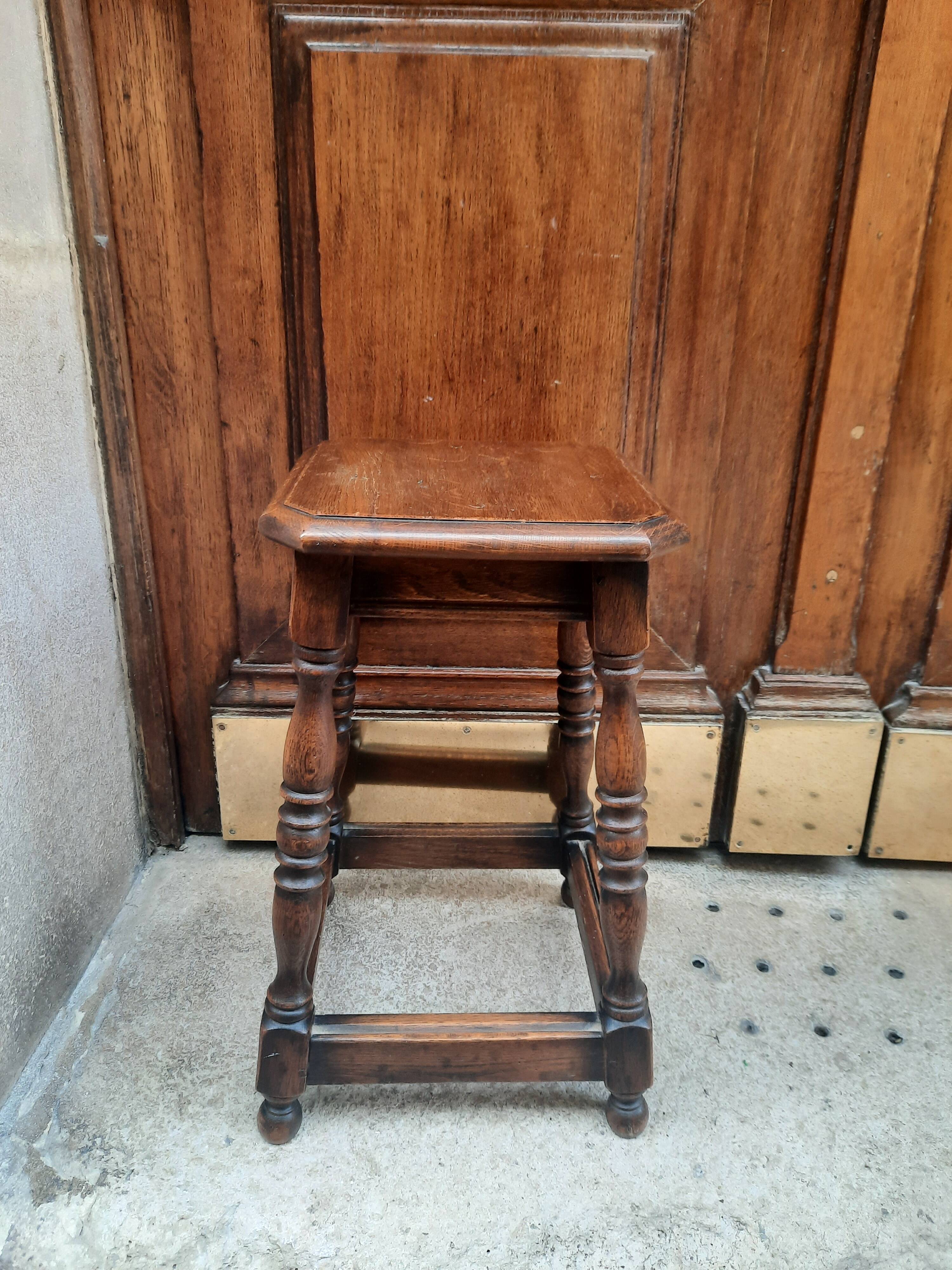 Wooden stool