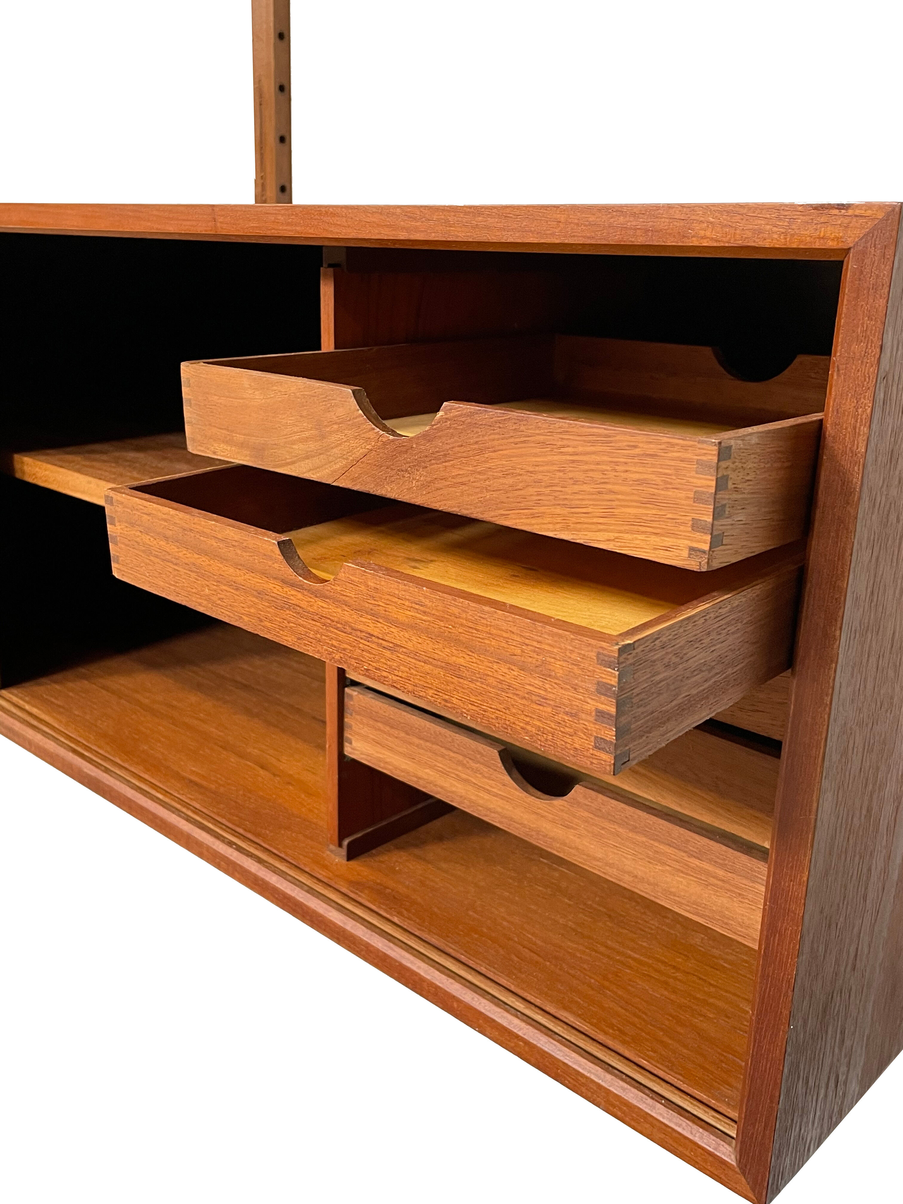 Vintage Poul Cadovius Royal System wall system wall unit